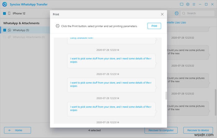 Print iPhone Text Messages – Including Deleted Conversations – Step‑by‑Step Guide