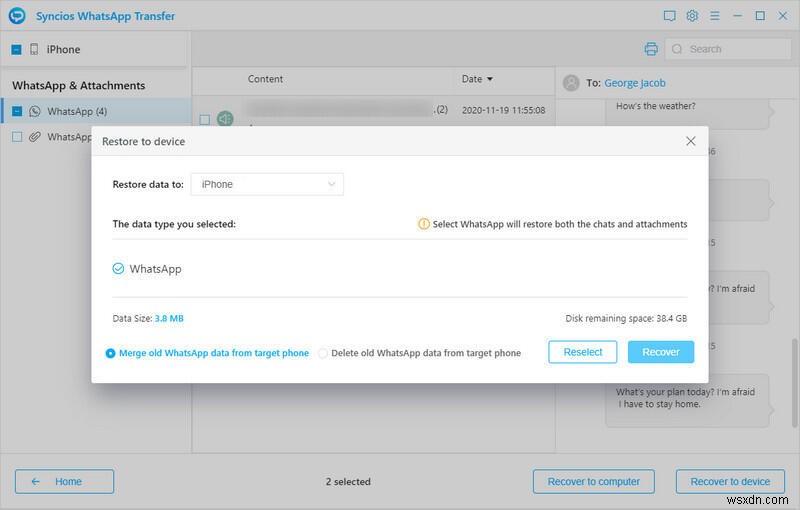 Recover Deleted WhatsApp Photos & Messages on Your iPhone 16