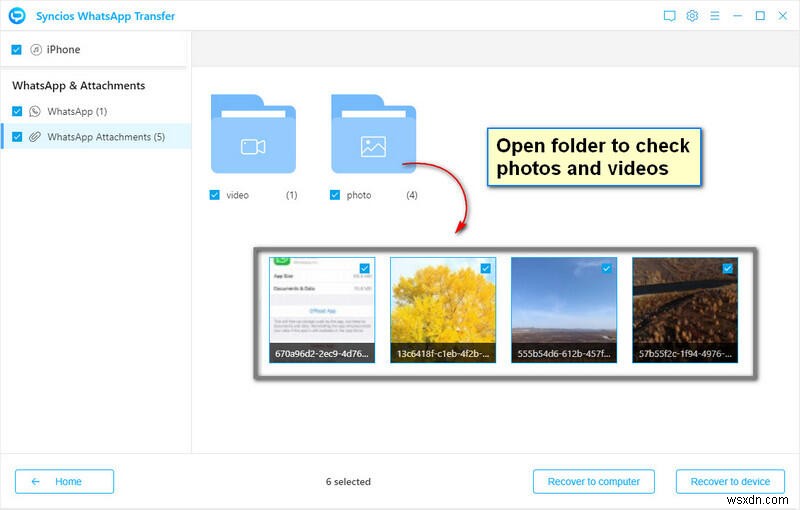 Transfer WhatsApp Photos & Videos with Syncios – Fast, Secure, and Easy