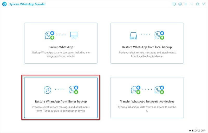 Transfer WhatsApp Photos & Videos with Syncios – Fast, Secure, and Easy