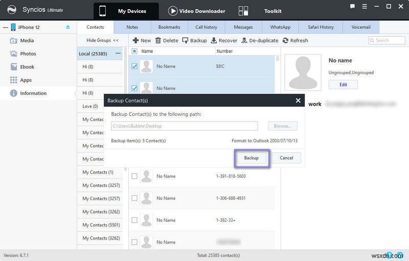 Free Mobile Manager for iOS & Android: Sync Contacts to Outlook Easily