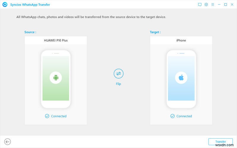 Seamless WhatsApp Sync to iOS 14 in One Click