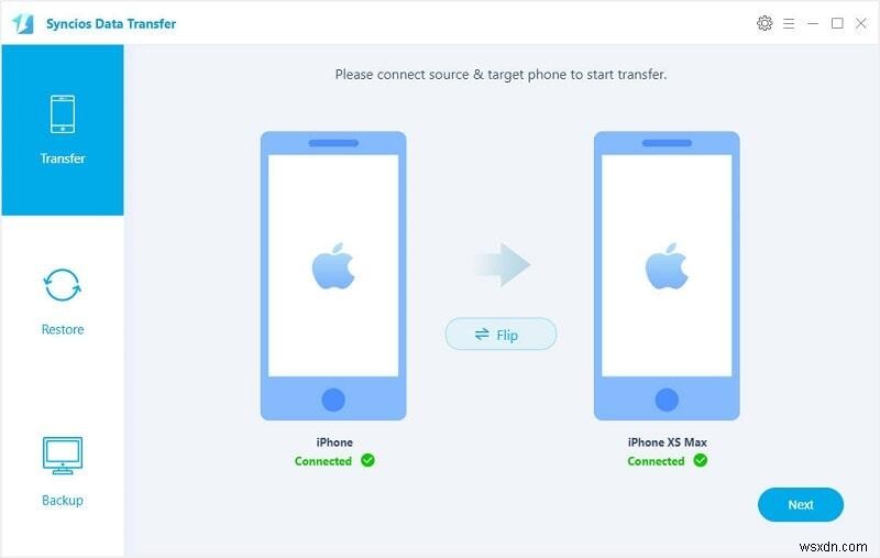 Seamless One-Click Data Transfer to Your iOS 18 Device