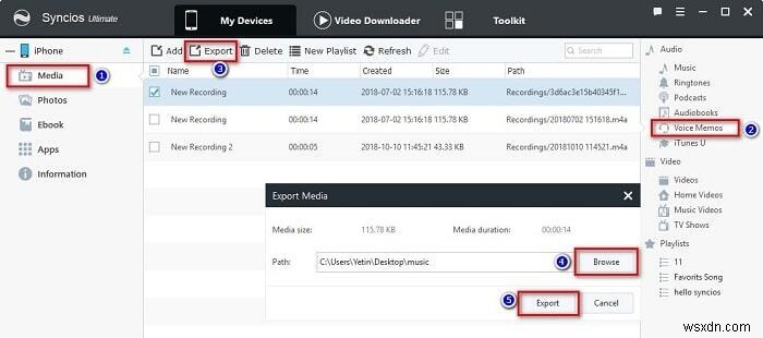 Transfer iPhone Voice Memos to PC: 4 Proven Methods
