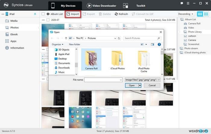 Easily Move Photos from Camera Roll to Albums Without Deleting Originals