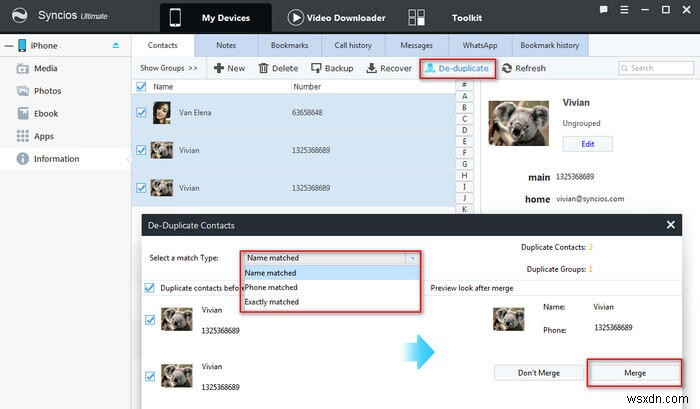 Backup, Edit & Delete iPhone 16 Contacts with Syncios Manager – Easy & Secure