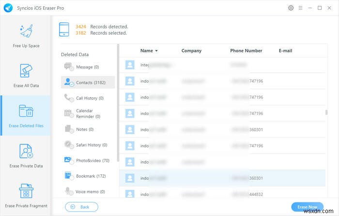 Securely Erase Deleted Files from Your iPhone with Syncios iOS Eraser Pro