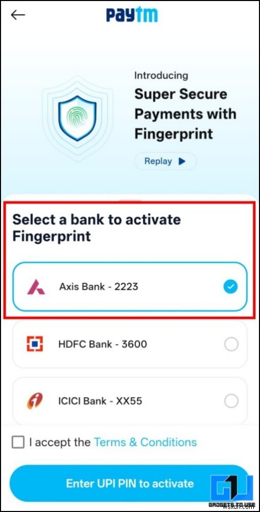 Enable Fingerprint UPI Payments on Paytm, PhonePe & Amazon Pay