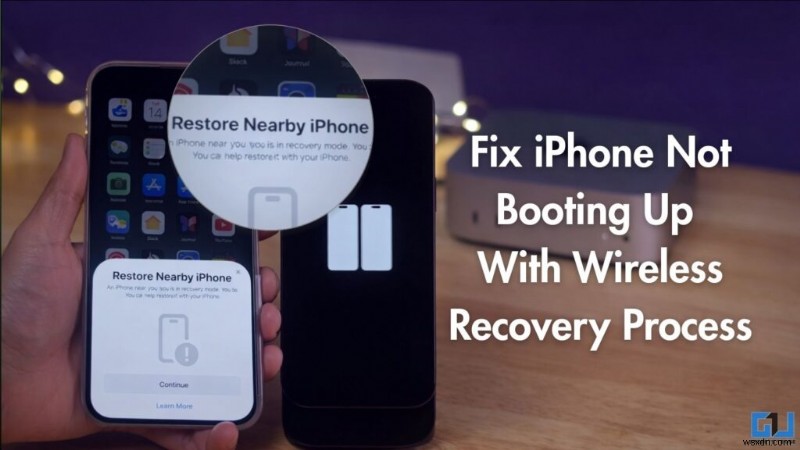 Fix iPhone Not Booting: Wireless Recovery Guide