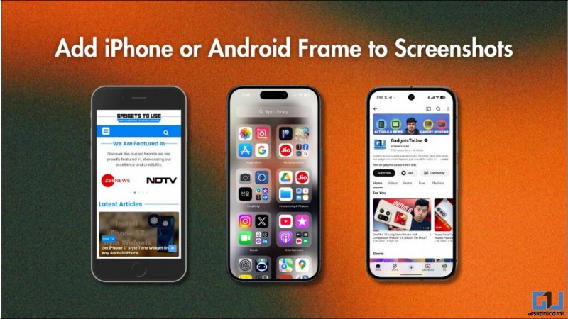 Add Mobile Phone Frames to Screenshots Easily—Step‑by‑Step Guide