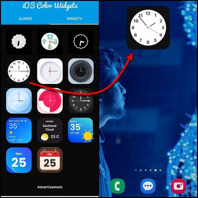 Add the iPhone‑17‑Style Clock Widget to Any Android Phone
