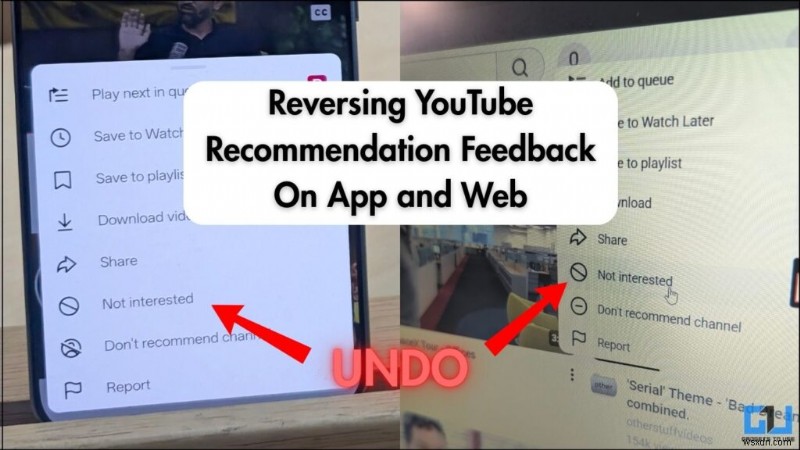 How to Remove a Channel from Your YouTube ‘Don’t Recommend’ List on Web and Mobile
