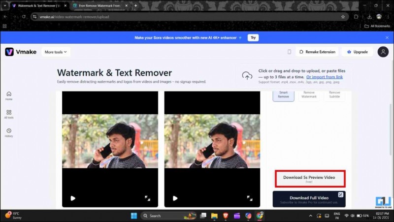 We Tested 2 Free AI Video Watermark Removers – Here’s What We Found
