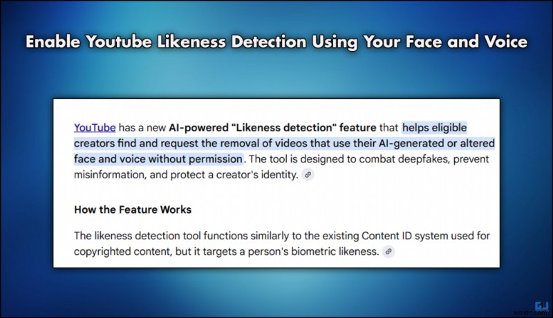 Enable YouTube Likeness Detection with Face & Voice: Protect Your Identity