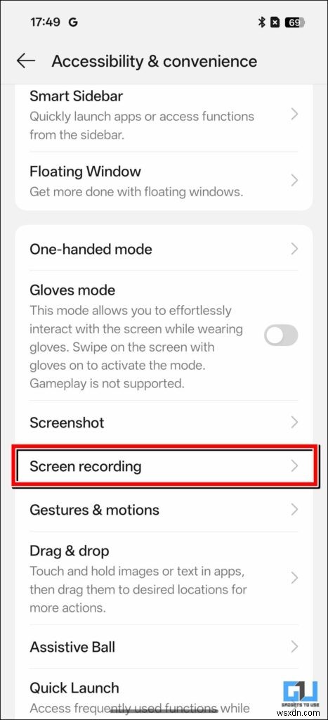 Disable Status Bar and Notification Pop-ups During Screen Recordings on ColorOS 16