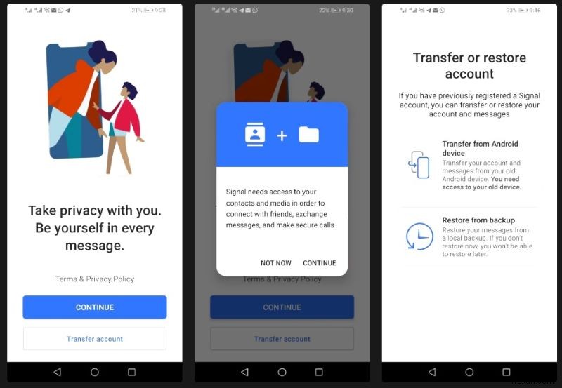 Seamlessly Transfer Your Signal Messages to a New Phone