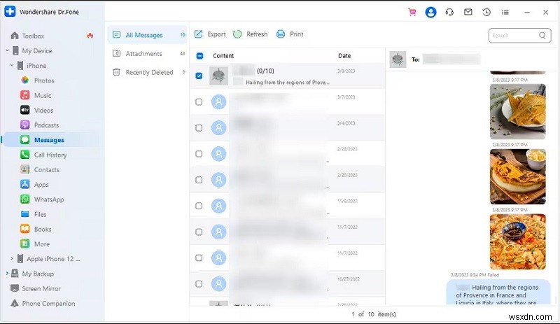 Top Apps for Printing iPhone & Android Text Messages
