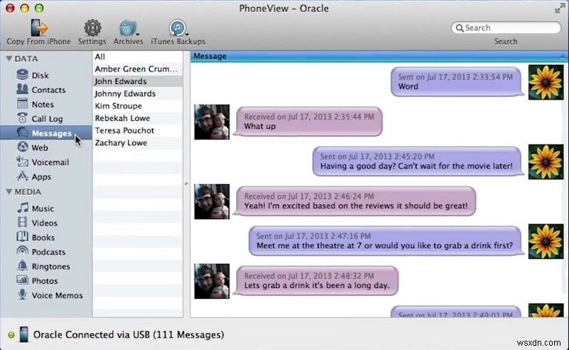 Top Apps for Printing iPhone & Android Text Messages