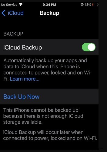 iCloud Storage Says  Insufficient Space  When There Is Plenty – How to Diagnose & Resolve