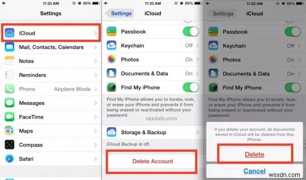 Delete Your iCloud Account Safely Without Losing Data
