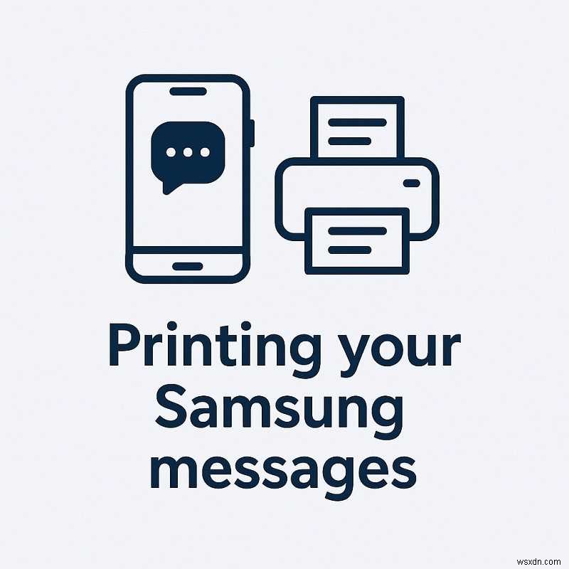 Step-by-Step Guide: Print SMS from Your Samsung Phone