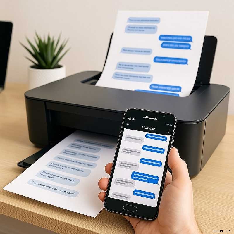 Step-by-Step Guide: Print SMS from Your Samsung Phone