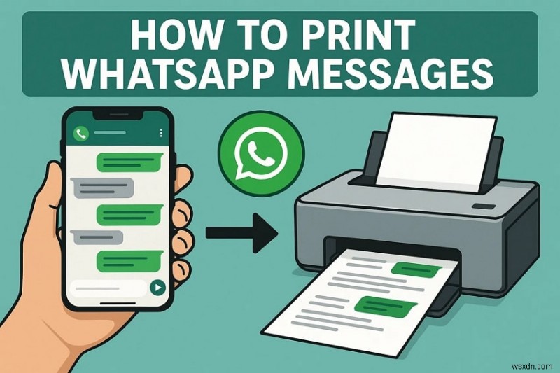 How to Print WhatsApp Chats: A Step‑by‑Step Guide