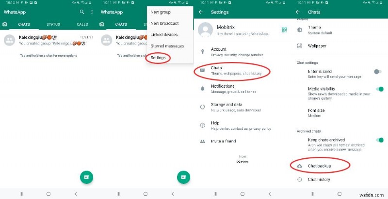 Resolve WhatsApp  No Backup Found  Error Quickly