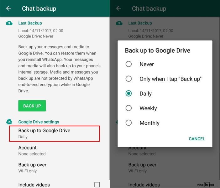 Resolve WhatsApp  No Backup Found  Error Quickly