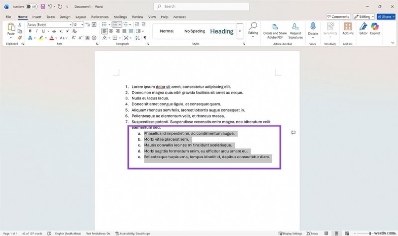 How to Reset Numbering in Microsoft Word: 4 Simple Methods