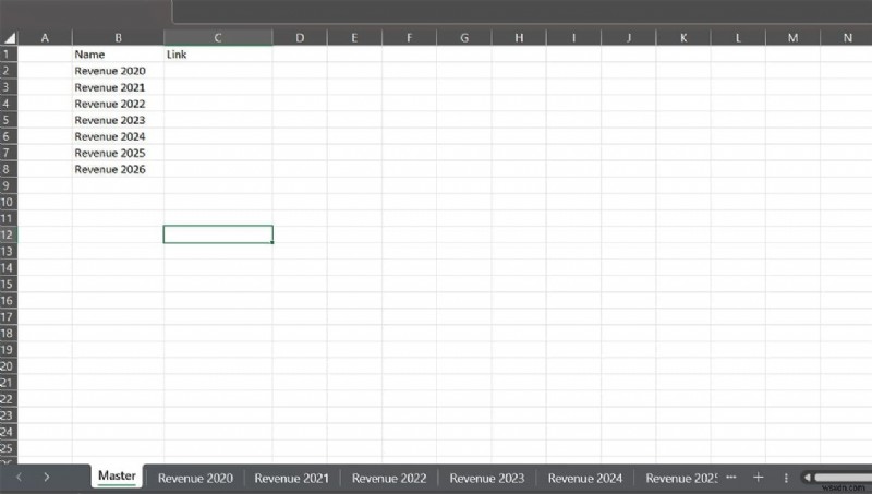 Create and Manage a Master Sheet in Excel: Linking and Organizing Data Efficiently