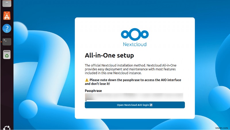 Securely Install Nextcloud AIO on Ubuntu: A Complete Step-by-Step Guide