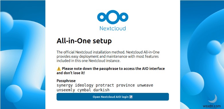 Securely Install Nextcloud AIO on Ubuntu: A Complete Step-by-Step Guide