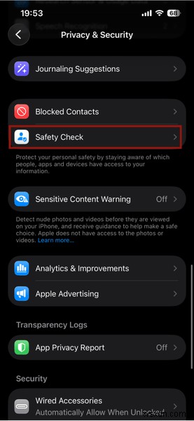 Protect Your Privacy: iPhone’s Safety Check Stops Unauthorized Tracking