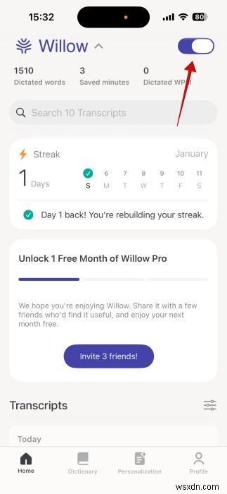 Willow: The Most Accurate Dictation Keyboard App for Reliable Voice Input