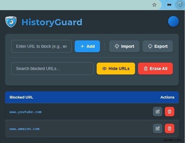 Secure Your Browsing: Disable History Tracking for Selected Websites