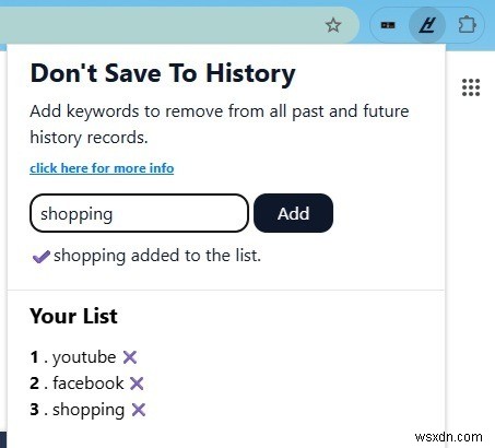 Secure Your Browsing: Disable History Tracking for Selected Websites