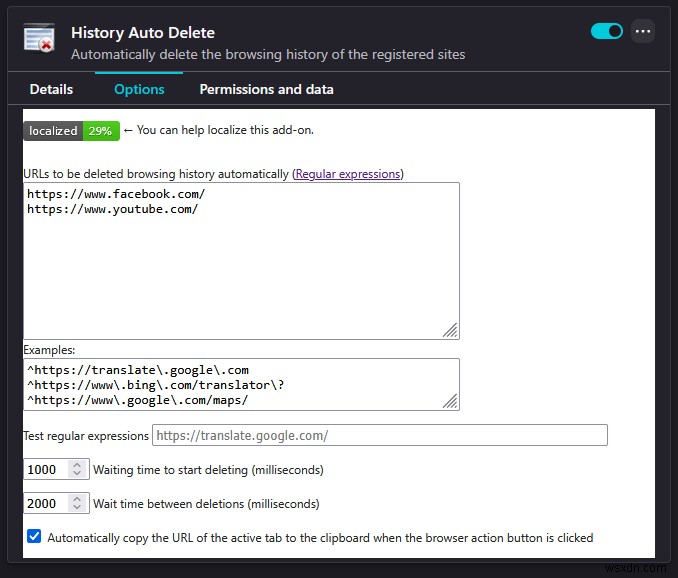 Secure Your Browsing: Disable History Tracking for Selected Websites