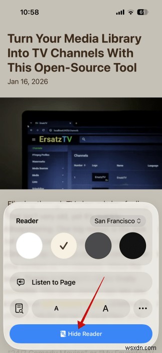 Force Reader Mode on All Webpages to Eliminate Ads & Enhance Focus