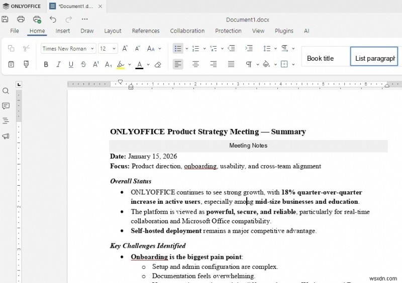 Accelerate Document Creation with ONLYOFFICE Desktop Editors AI Integration