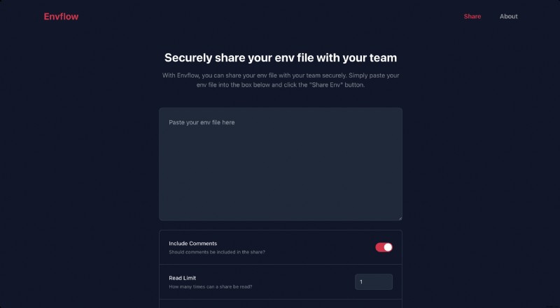 Building Envflow: Securely Sharing Environment Variables with Laravel & Upstash Redis