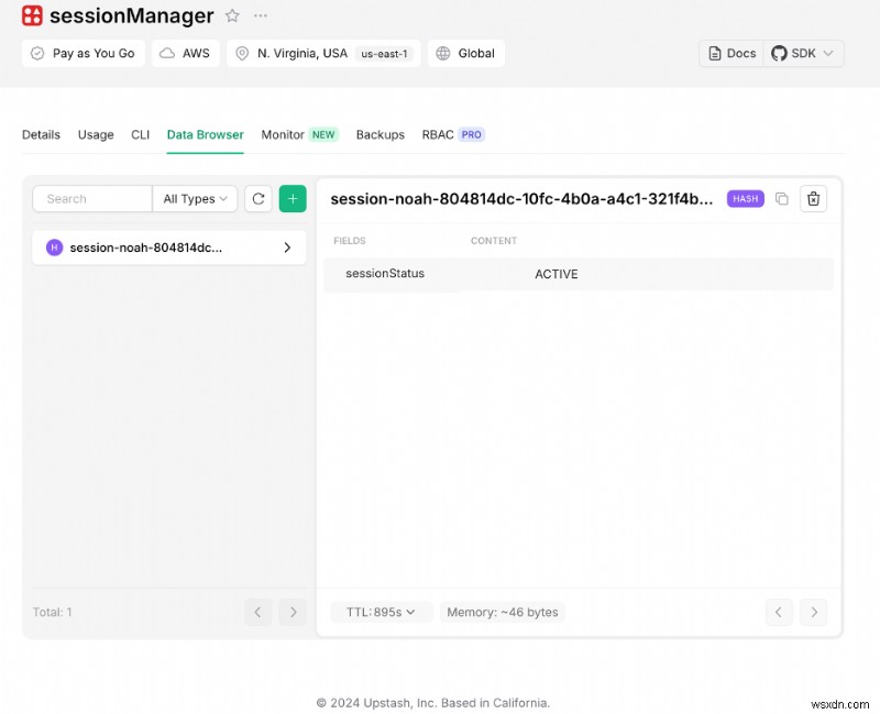 Secure Session Management in Next.js Using Upstash Redis