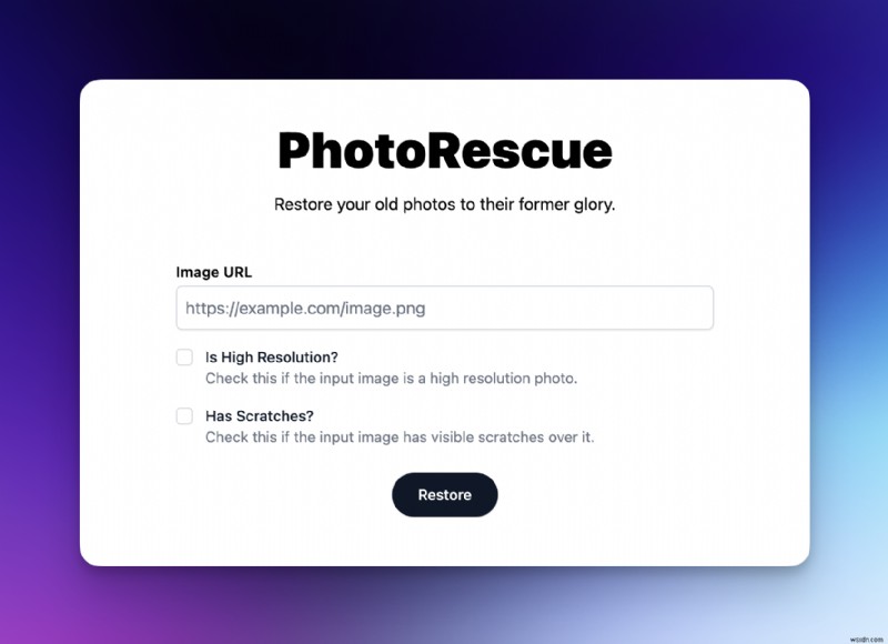 Develop a Photo Restoration App Using Replicate, Next.js, and Upstash
