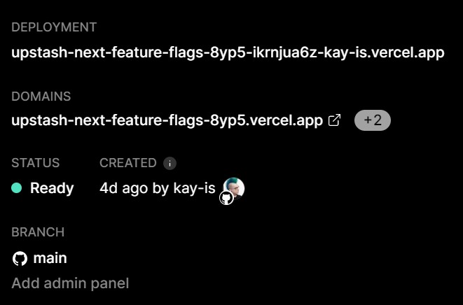 Implement Feature Flags in Next.js with Upstash Redis for Safe, Flexible Releases