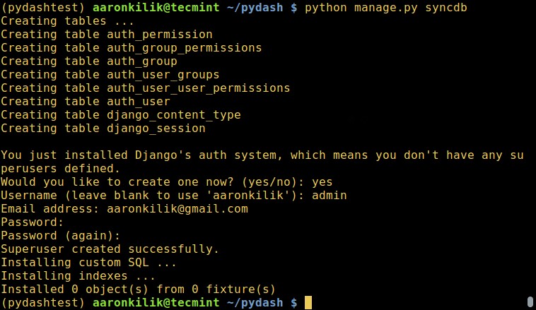 pyDash: Web‑Based Linux Performance Monitoring Tool