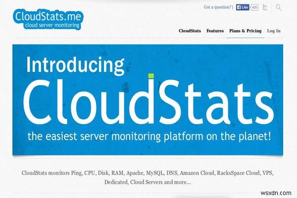 CloudStats.me – Comprehensive Linux Server & Website Monitoring from the Cloud