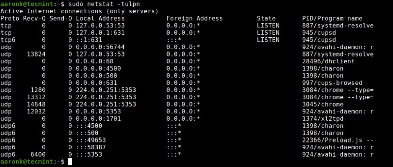 How to Monitor TCP & UDP Ports in Real Time on Linux