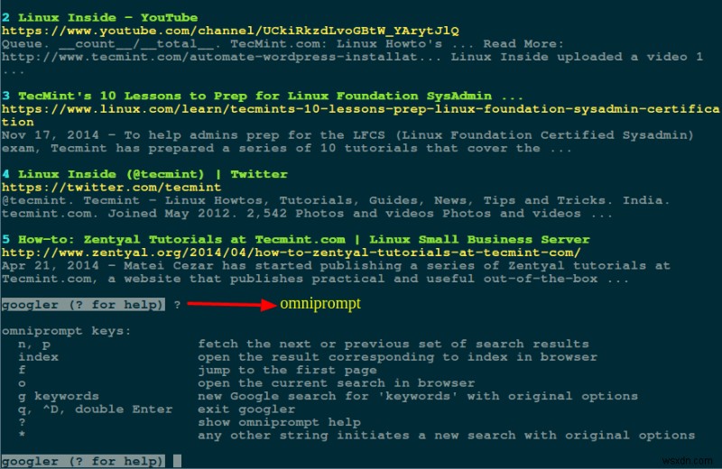 Googler: Command‑Line Google Search from Your Linux Terminal