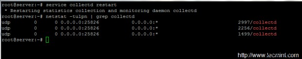 Deploy Collectd as a Central Monitoring Server for Linux Clients