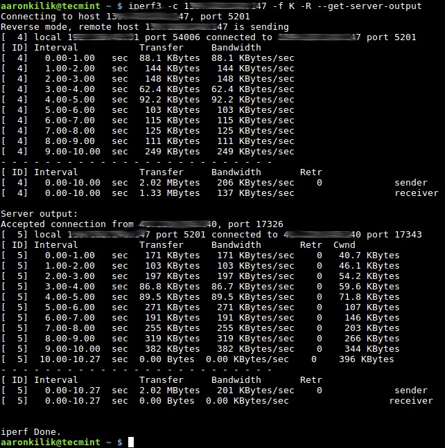 iPerf3 – Accurate Network Throughput & Speed Test for Linux